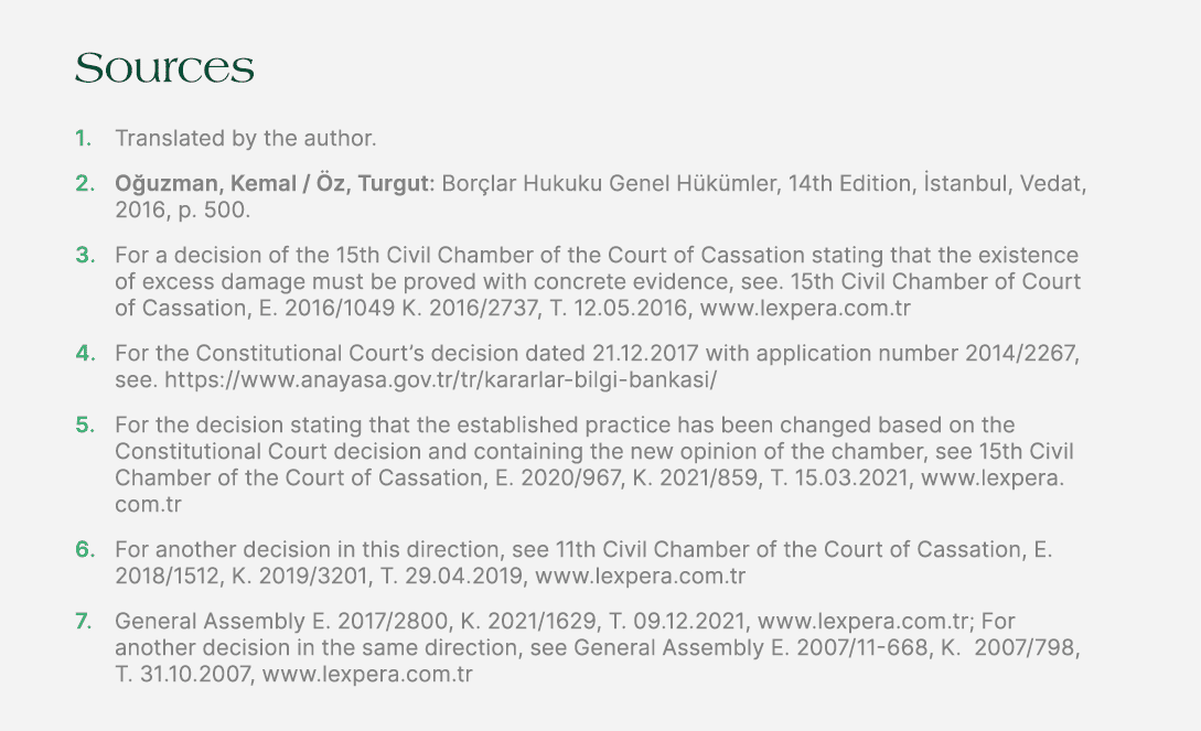 Sources 1. Translated by the author. 2. O uzman, Kemal / z, Turgut: Bor lar Hukuku Genel H k mler, 14th Edition,  st...