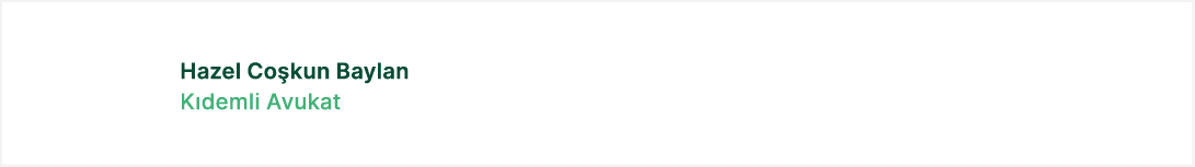 Hazel Co kun Baylan K demli Avukat