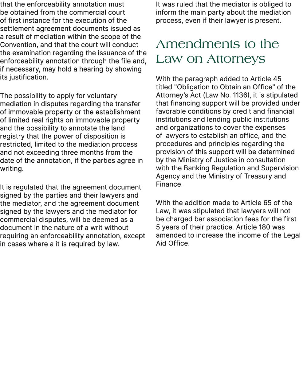 that the enforceability annotation must be obtained from the commercial court of first instance for the execution of ...