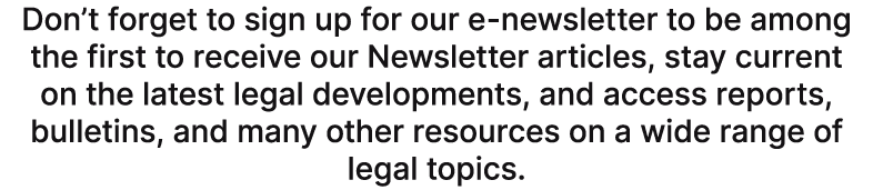 Don’t forget to sign up for our e newsletter to be among the first to receive our Newsletter articles, stay current o...