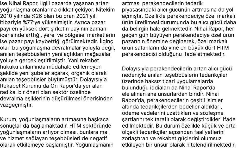 ise Nihai Rapor, ilgili pazarda ya anan artan yo unla ma oranlar na dikkat ekiyor. Nitekim 2010 y l nda %26 olan bu ...