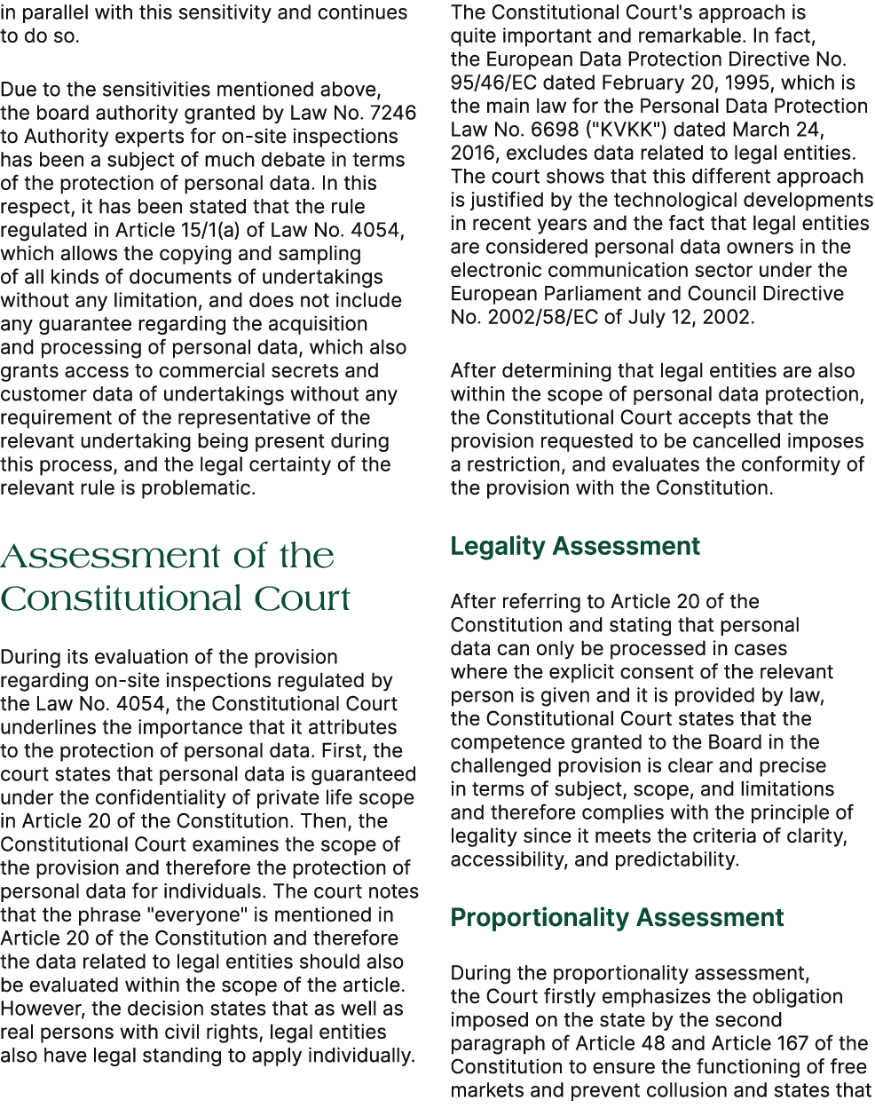 in parallel with this sensitivity and continues to do so. Due to the sensitivities mentioned above, the board authori...