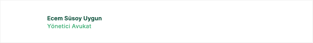 Ecem S soy Uygun Y netici Avukat