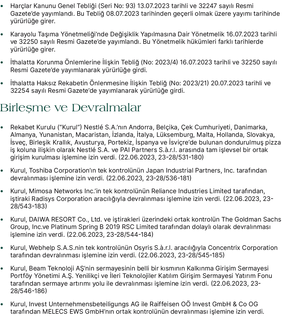 • Har lar Kanunu Genel Tebli i (Seri No: 93) 13.07.2023 tarihli ve 32247 say l Resmi Gazete’de yay mland . Bu Tebli ...
