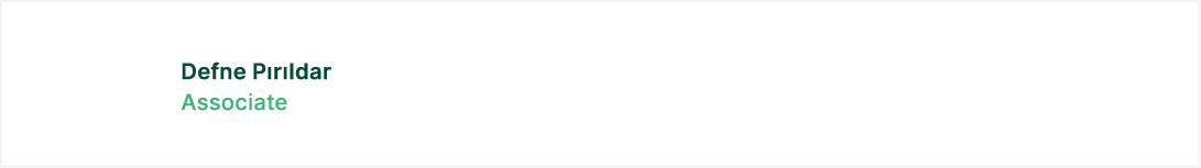 Defne P r ldar Associate