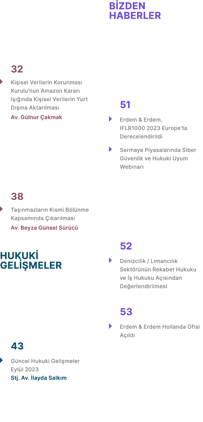 32 � Ki isel Verilerin Korunmas Kurulu’nun Amazon Karar  I    nda Ki isel Verilerin Yurt D   na Aktar lmas  Av. G ln...